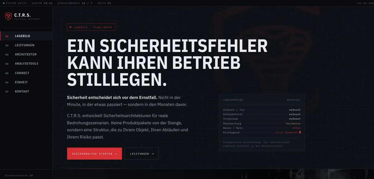 Neue Website C.T.R.S.