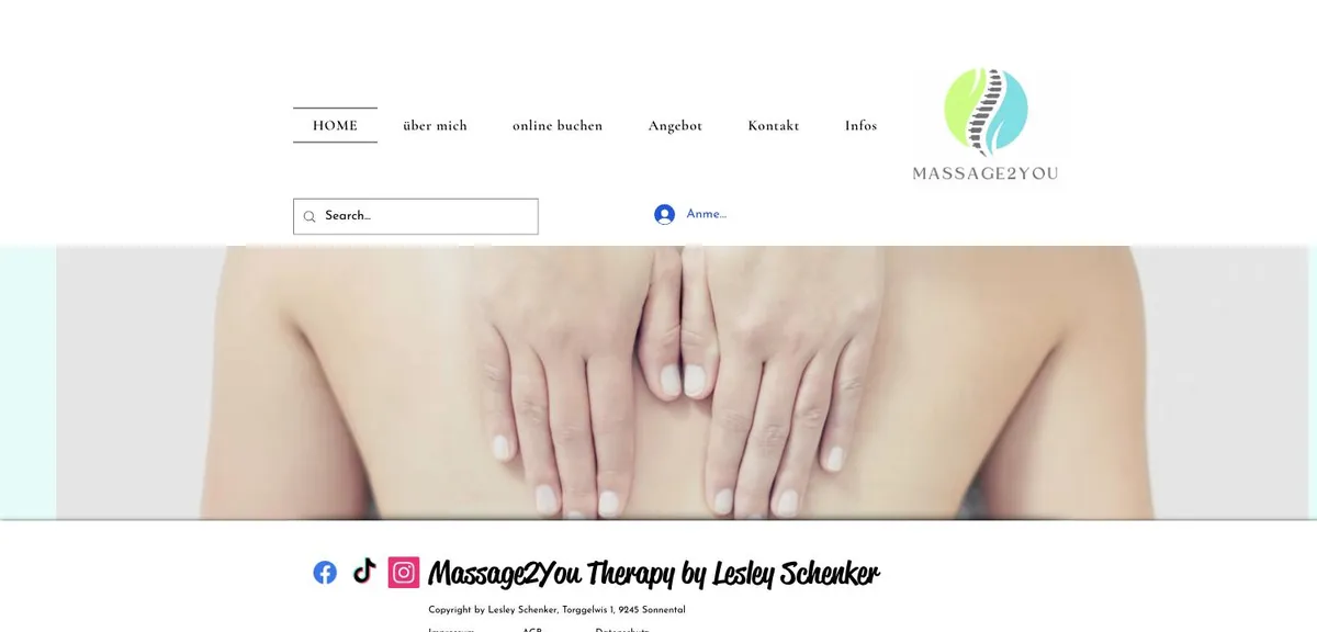 Alte Website Massage2You