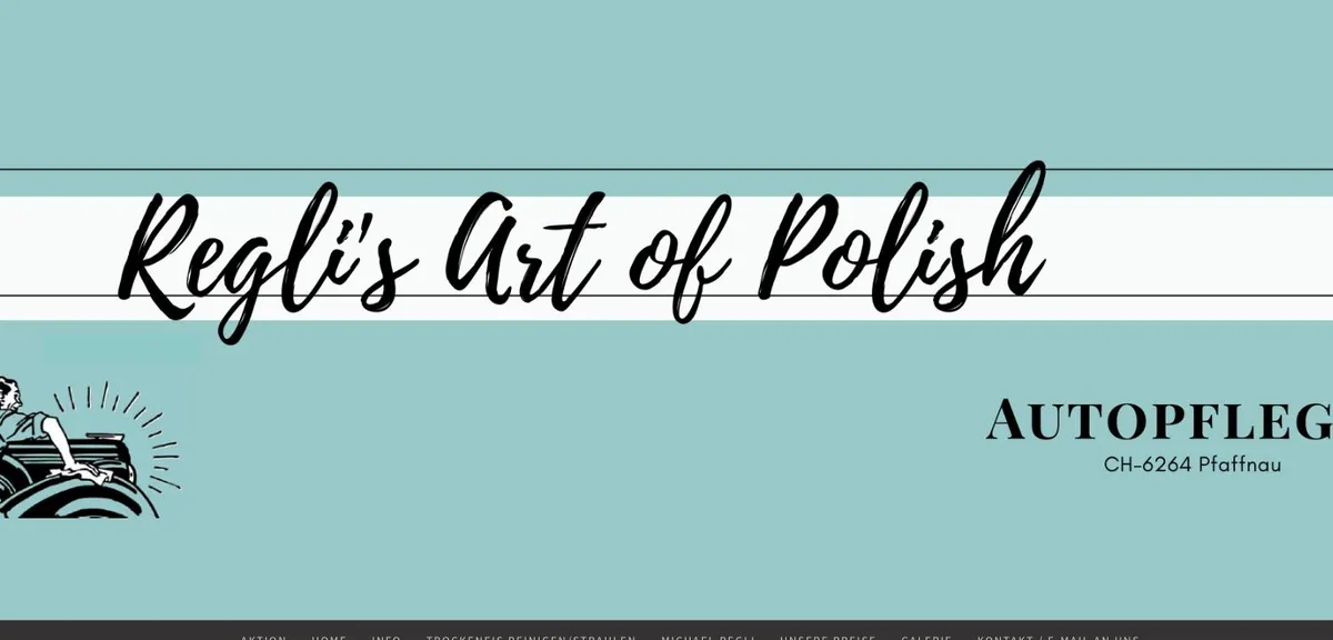 Alte Website Regli's Polish