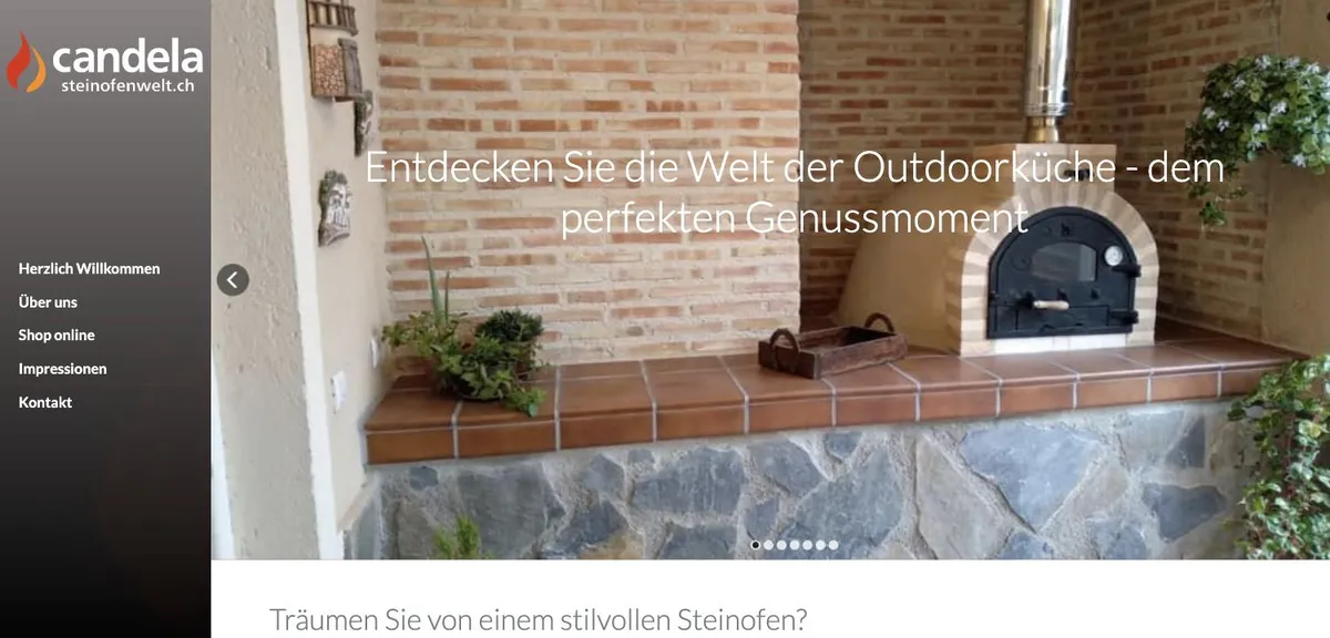 Alte Website Steinofenwelt